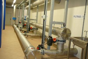 Ukmergės miesto vandens gręžinių ir vandens ruošimo įrenginių projektavimas ir rekonstrukcija.