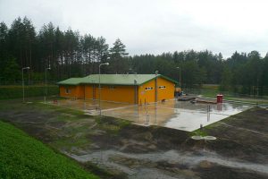 Švenčionėlių miesto nuotekų valyklos statyba.